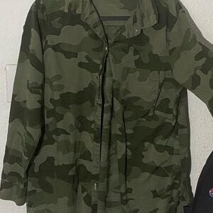 Camouflage Green Jacket